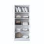 Hanah Home Armario BA160 - 4525 Blanco